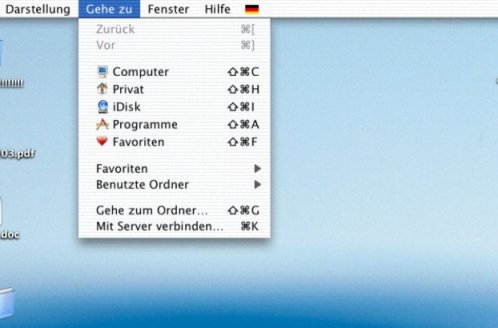 Mac Menü