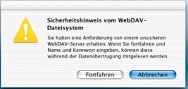 webdav authentifizierung
