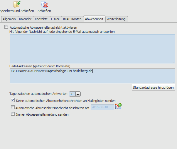 Informationen zu SOGo